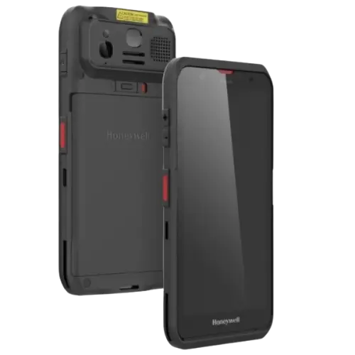Terminal mobil Honeywell ScanPal EDA52 – vedere frontală și laterală