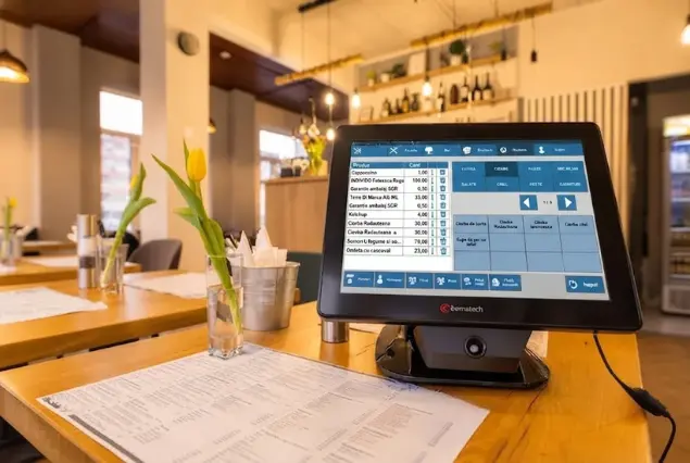 program gestiune restaurant pe echipament pos in cadrul unui restaurant